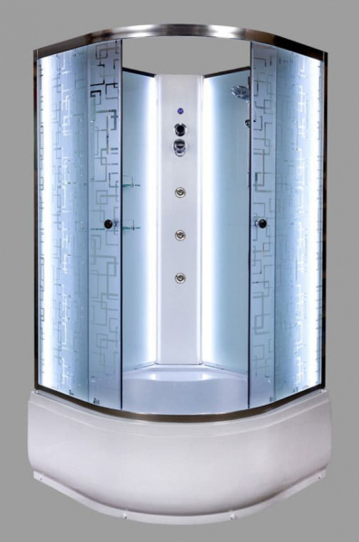 Душевая кабина DT0 ЕМ4590N LED (90х90х200) с гидромассажем