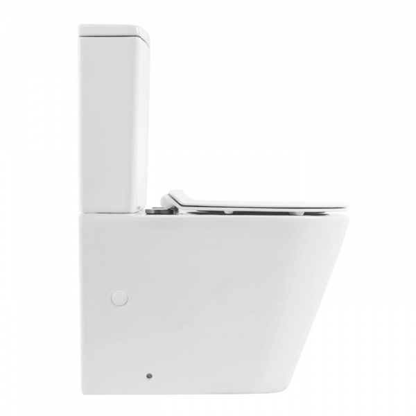 Унитаз-компакт безободковый BelBagno FLAY-R