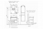 Тумба с раковиной Comforty "Штутгарт-75" дуб тёмно-коричневый с черной столешницей
