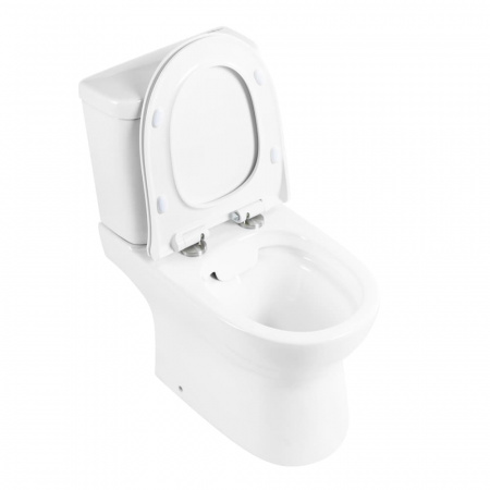 Унитаз-компакт безободковый BelBagno STEAM