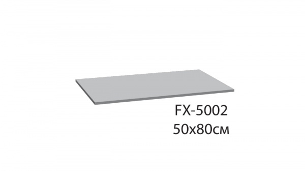 Коврик для ванной Fixsen Link 1-ый,  FX-5002K, серый, 50х80 см.