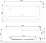 Ванна акриловая Excellent Aquaria Lux 180х80 см