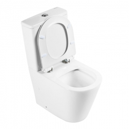 Унитаз-компакт безободковый BelBagno FLAY-R