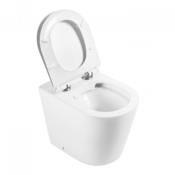 Унитаз приставной безободковый BelBagno FLAY-R