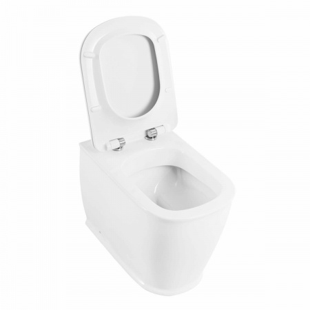 Унитаз приставной безободковый BelBagno PRADO