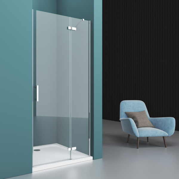Душевая дверь BelBagno KRAFT-B-12-60/20-C-Cr-R