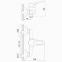 Смеситель Rossinka B35-41 для душа