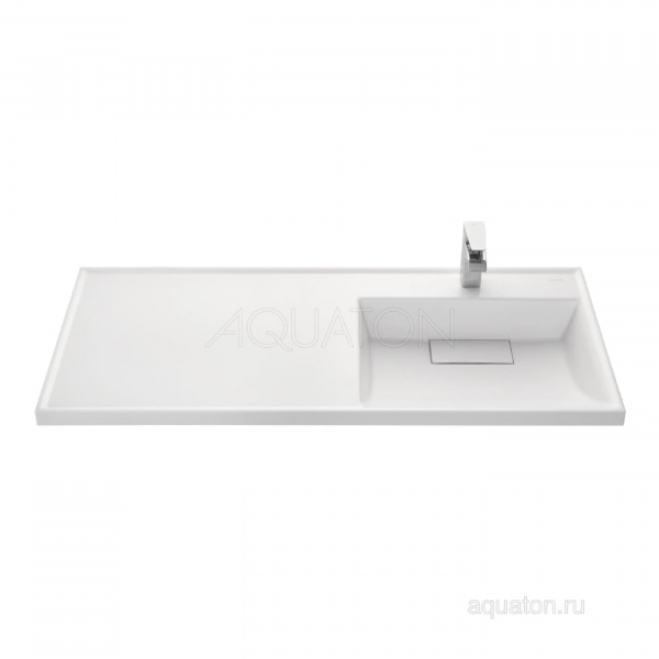 Раковина Aquaton Лондри 1200 белая правая