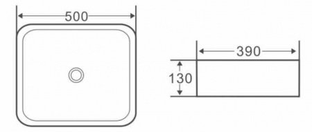 Раковина BelBagno BB1304