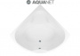 Ванна акриловая Aquanet Vitoria 130x130 см