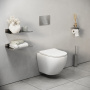 Клавиша смыва Grossman Style 700.K31.05.12M.12M хром сатиновый