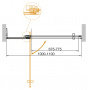 Душевая дверь Cezares SLIDER-B-1-100/110-C-Cr