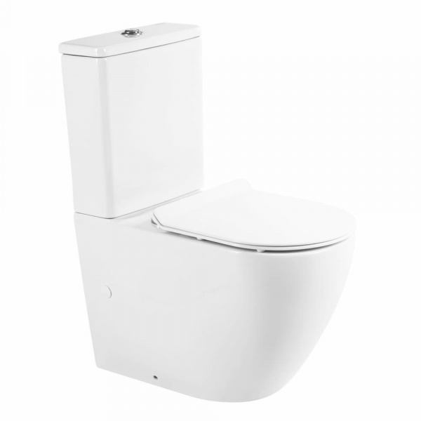 Унитаз-компакт безободковый BelBagno SFERA-R