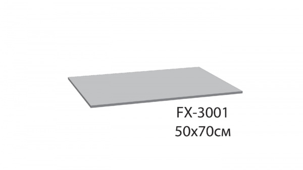 Коврик для ванной Fixsen Amadeo 1-ый,  FX-3001C, синий, 50х70 см.