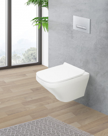 Унитаз подвесной безободковый BelBagno SELA