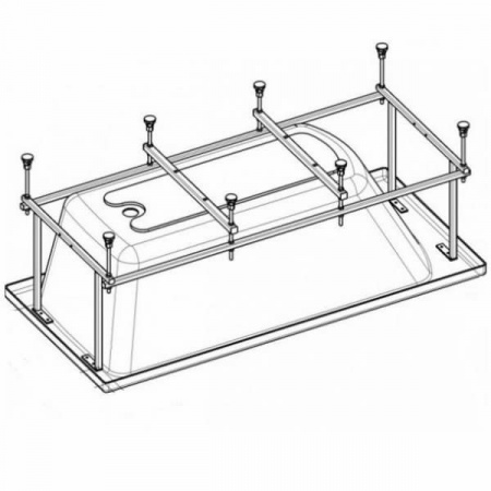 Ванна акриловая Roca Genova N 150x75 см