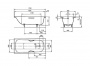 Ванна стальная Kaldewei Saniform Plus 363-1 Easy-Clean 170x70 см