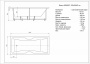 Ванна акриловая Акватек Феникс 180х85 см