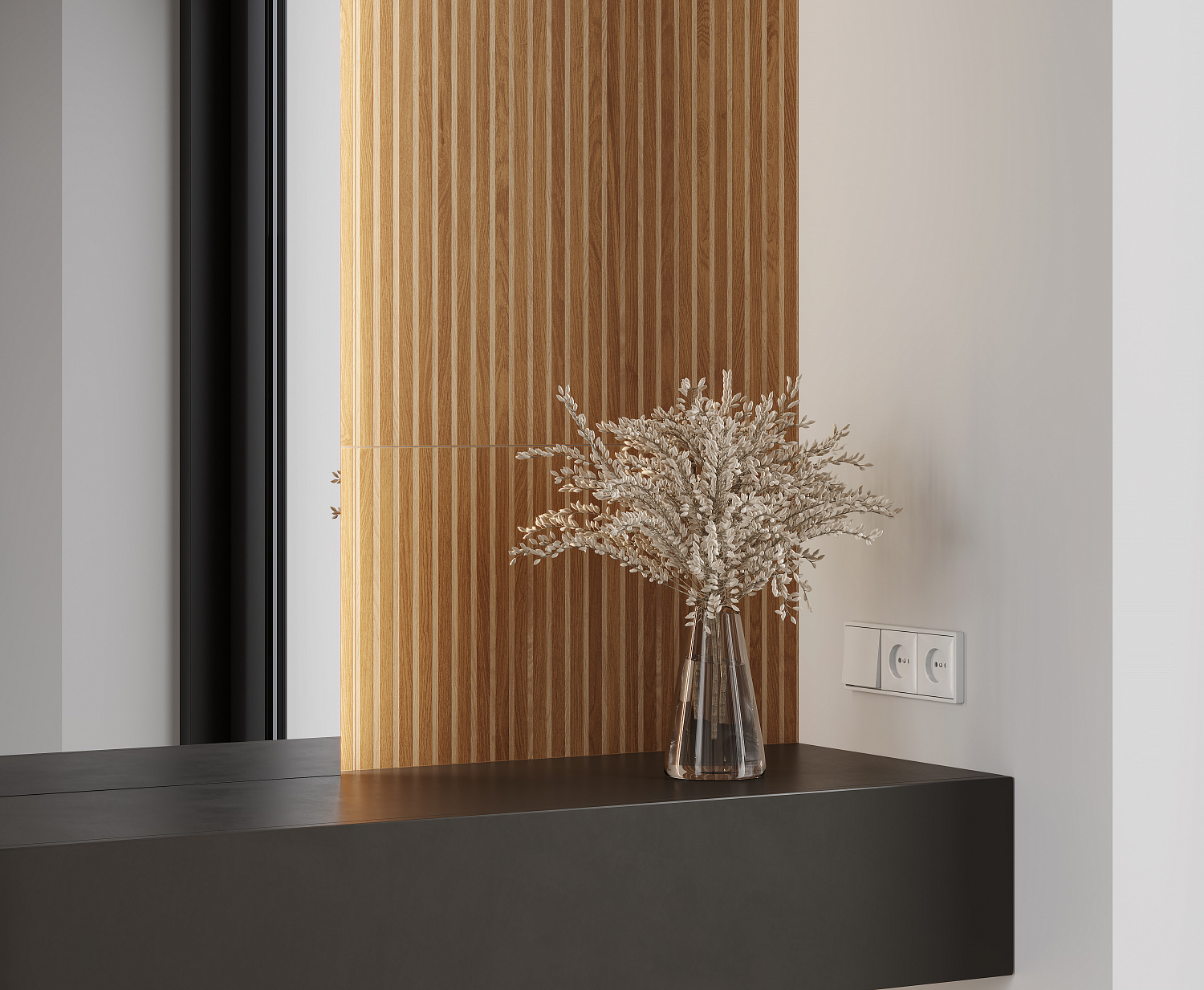 Wood Canarium Almond Stripes: Теплота дерева и прочность камня в вашем интерьере