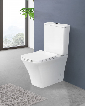 Унитаз-компакт безободковый BelBagno MARMI