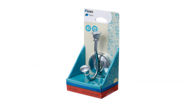 Крючок двойной Fixsen Adele FX-55005
