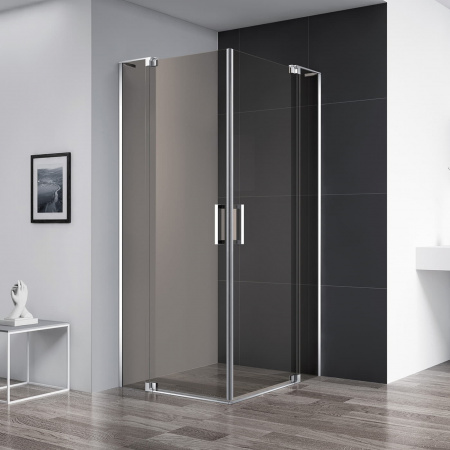 Душевой уголок Cezares SLIDER-A-2-100/110-BR-Cr