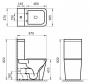 Унитаз-компакт безободковый BelBagno ARDENTE-R